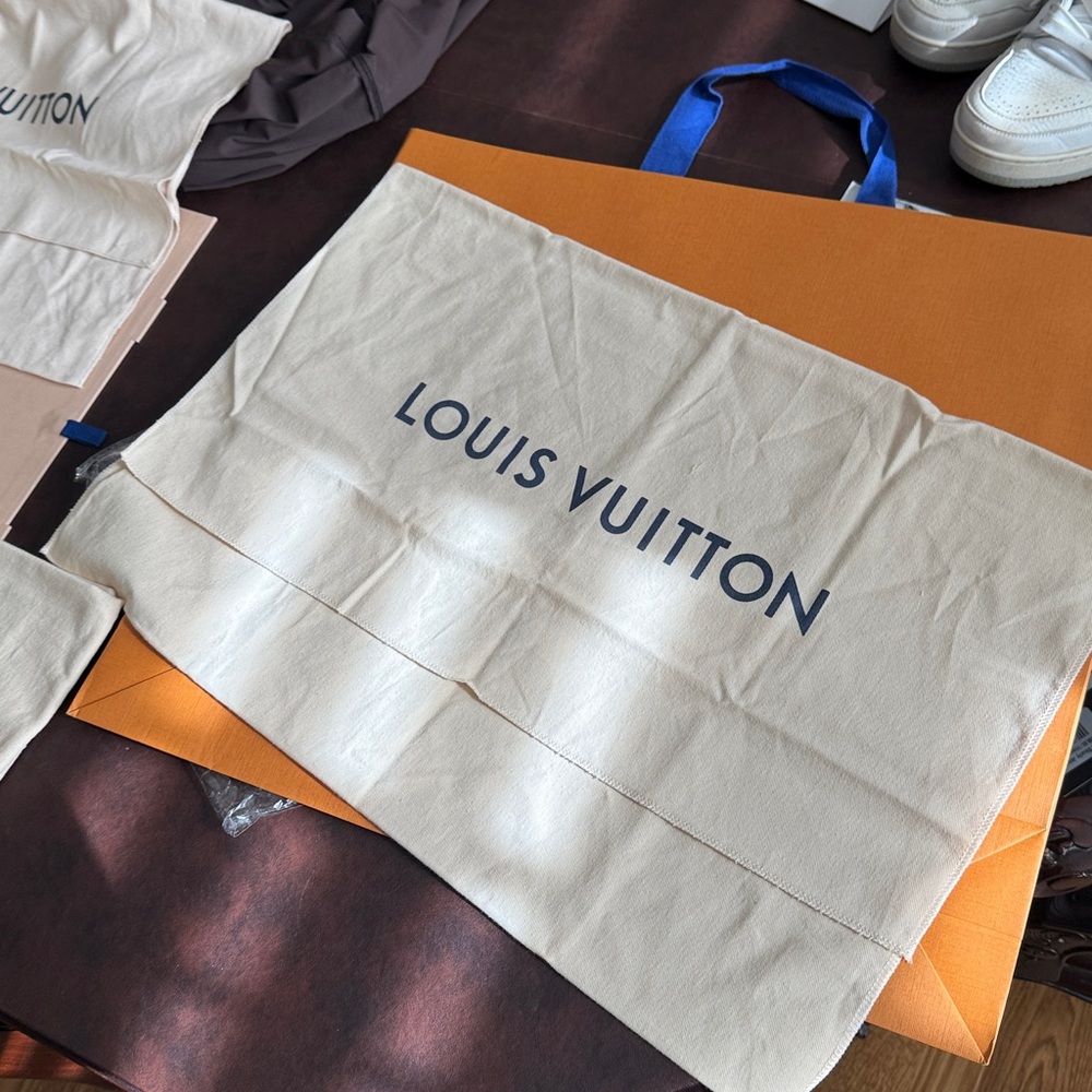 Authentic Louis vuitton dust bag.  fits larger handbags